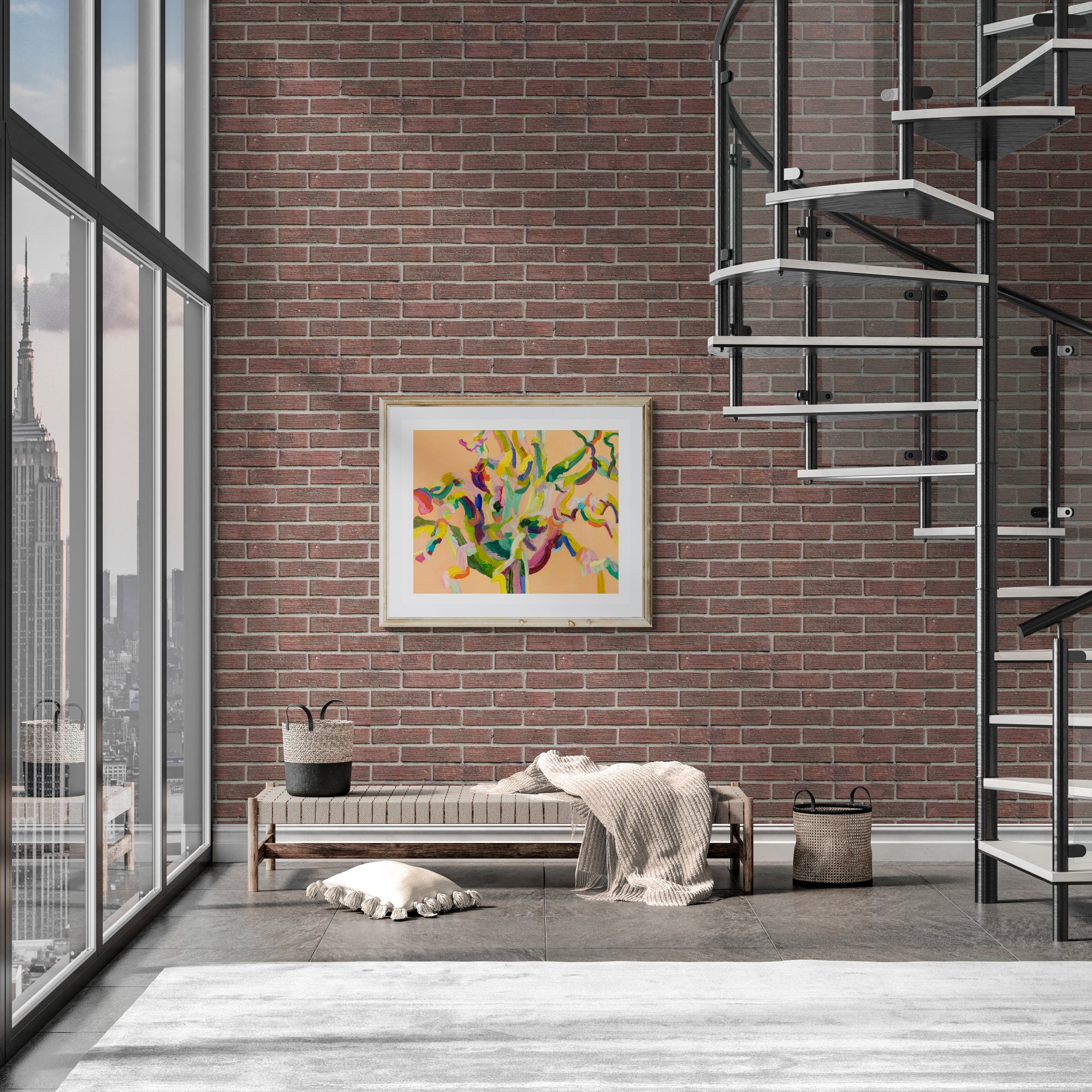 Inside Listening To Nina Simone, Open Edition Giclée Fine Art Print